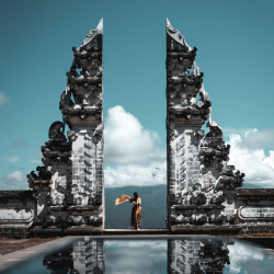 Porta del paradiso a Pura Lempuyang a Bali