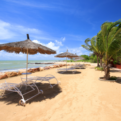 Strand in Senegal