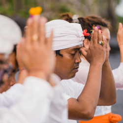 Prayer in Bali