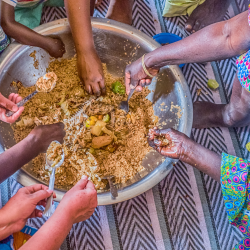 Plat fait maison Sénégalais