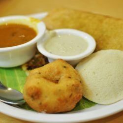 Serenidad en un plato tradicional del sur de la India