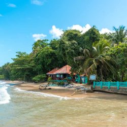 Cahuita is a district in the canton of Talamanca, in the province of Limón in Costa Rica. It is located on the Caribbean coast