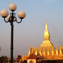 Market gardening in Laos