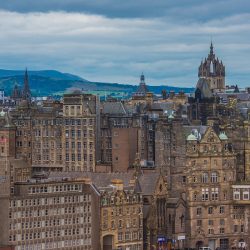 Scotland historic city centre