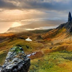 Schottland authentische Natur