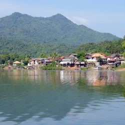 Market gardening in Laos