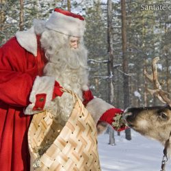 Père Noël en Laponie