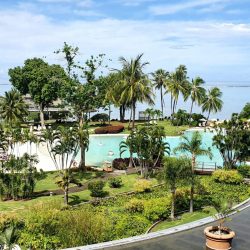 Resort mit Pool Polynesien